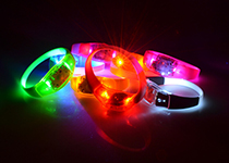 Sound Activated LED Wristbands