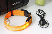 Rechargeable LED Dog Collar